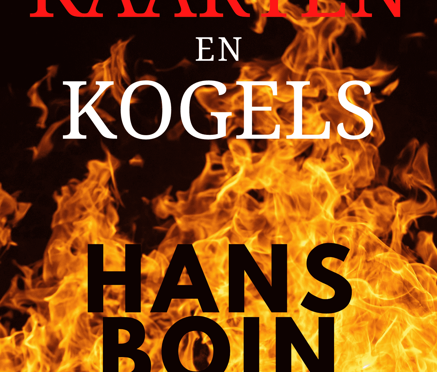 cover e-book, Kunst, Kaarten en kogels een spannend misdaadverhaal.